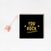you rock, leuke duurzame wenskaart met envelop