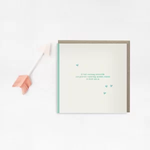 Vaderdagkaart bij rouw en gemis: jij had natuurlijk ook gewoon vaderdag moeten vieren Duurzame vaderdag wenskaart met envelop van grafiquelien